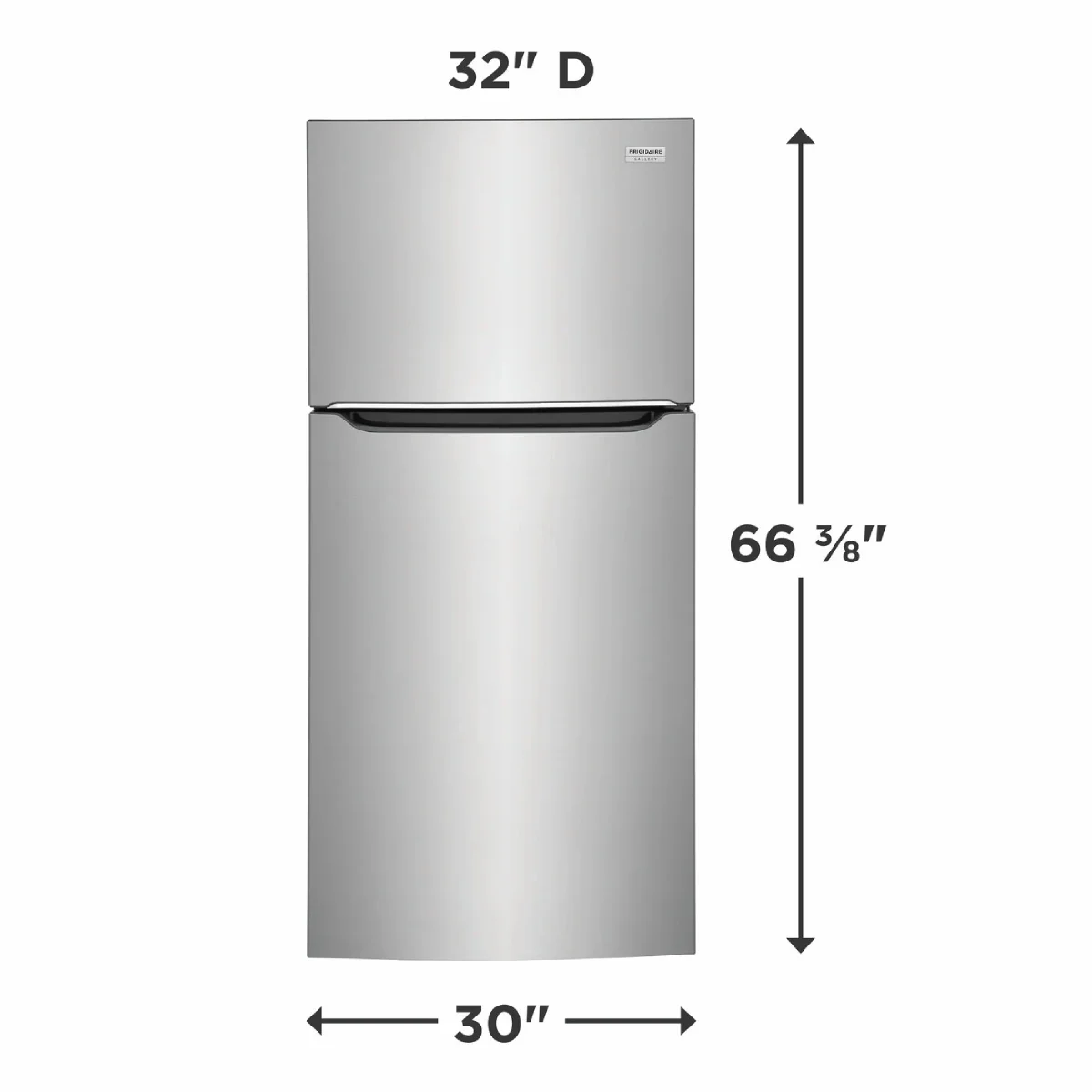 Frigidaire GRTE2055AF 20 cu. ft. Garage Ready Top Freezer Refrigerator with PureAir Filter - Silver - Image 8