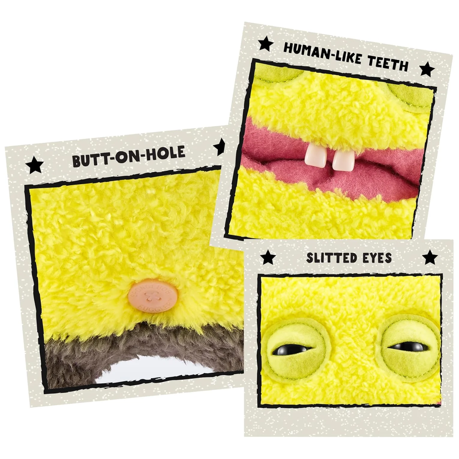 Fuggler Spongebob Squarepants Plush Toy - Yellow - Image 2