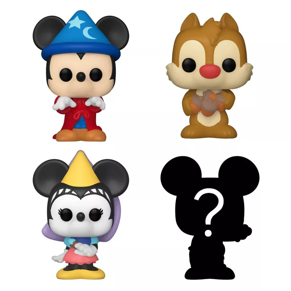 Funko Bitty POP! Disney Sorcerer Mickey Figure (4 Pack) - Image 7