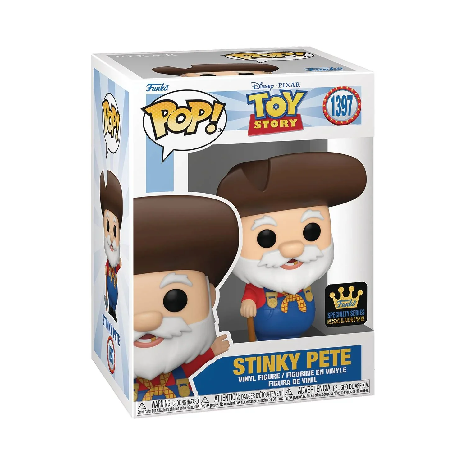 Funko Bitty Pop! Disney Toy Story Stinky Pete Figure - Image 2