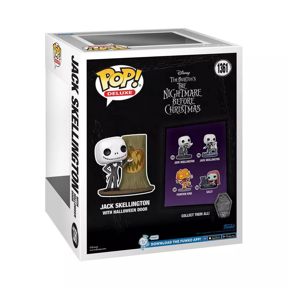 Funko Pop! Deluxe Jack with Halloween Town Door Figure - Image 3