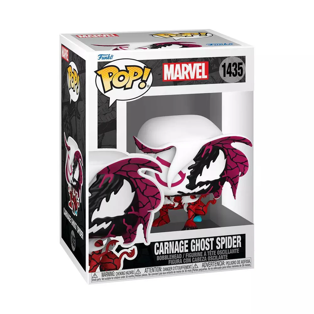 Funko Pop Marvel Carnage Ghost Spider Figure - Image 2