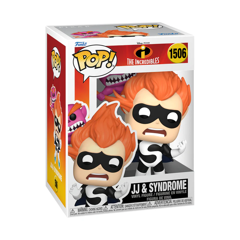 Funko Pop! Pixar JJ and Syndrome Figure - Image 2