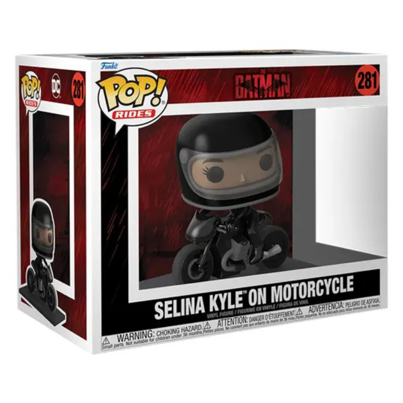 Funko Pop! Rides The Batman Selina Kyle on Motorcycle Figure - Image 2