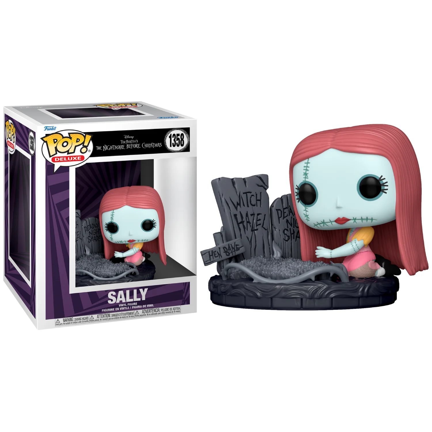 Funko Pop! The Nightmare Before Christmas Sally with Gravestone Figure - Image 2