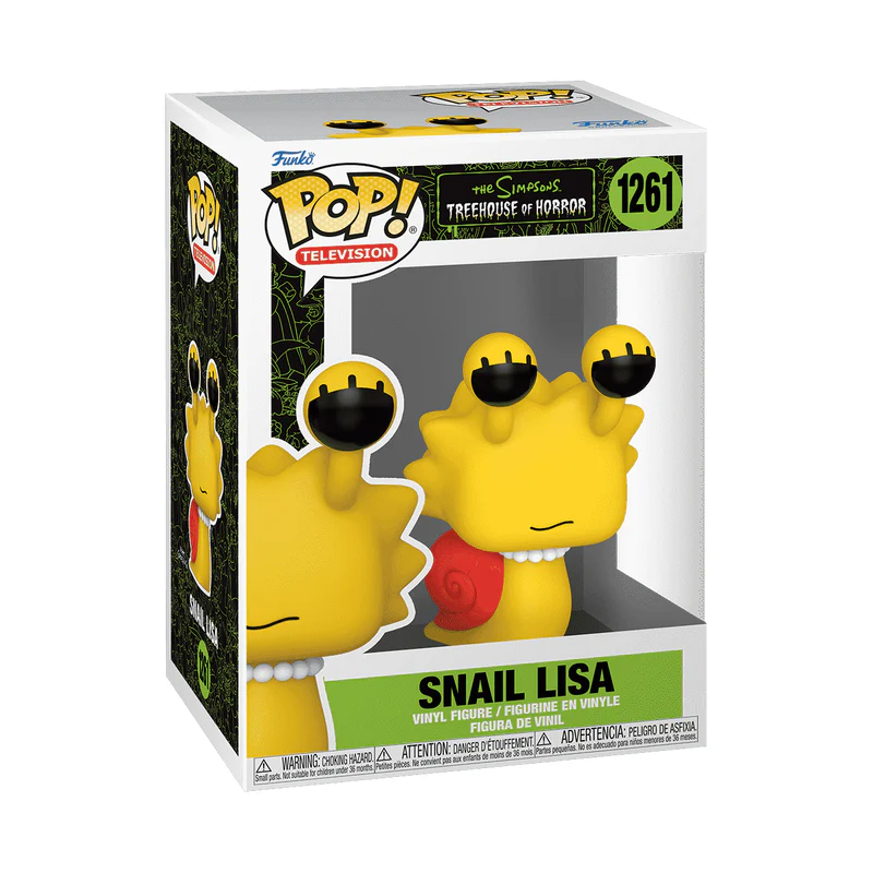 Funko Pop! TV The Simpsons S9 Treehouse of Horror Snail Lisa Figure - Image 2