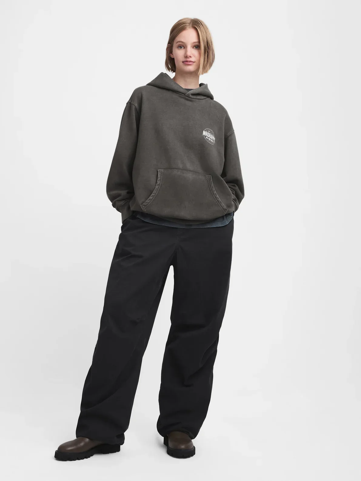 Gap - MadHappy - Globe Hoodie - Moonless - Image 2