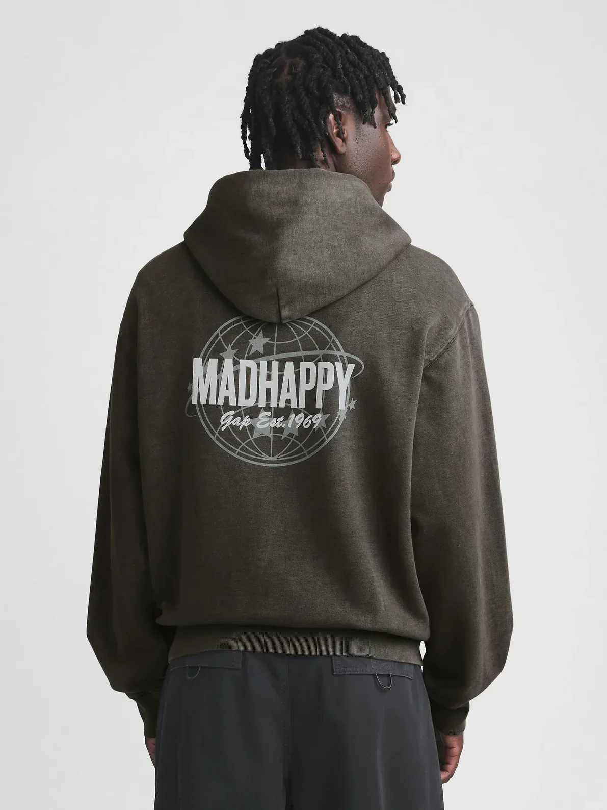 Gap - MadHappy - Globe Hoodie - Moonless - Image 4