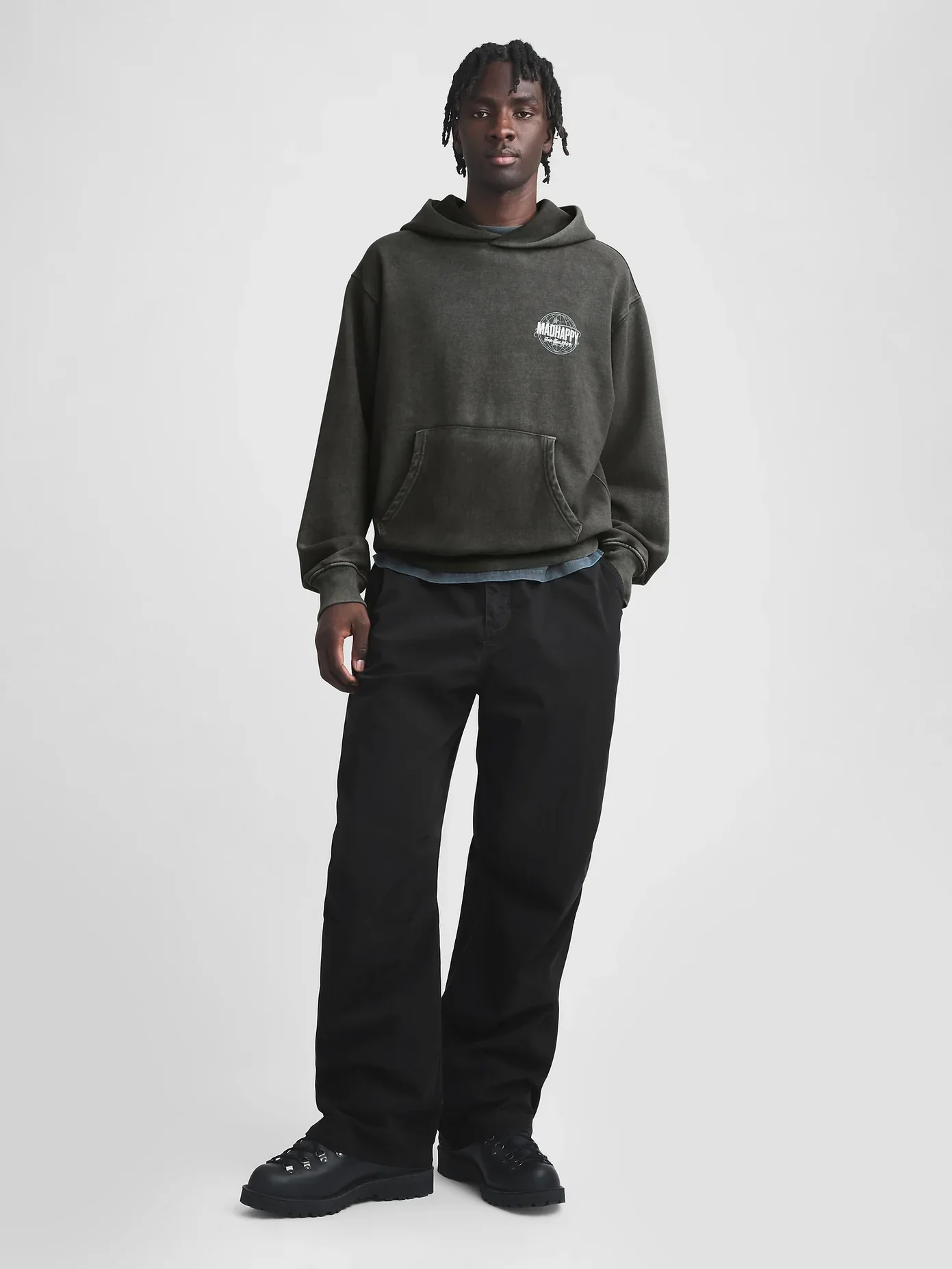 Gap - MadHappy - Oversized Parachute Pant - Jet Black