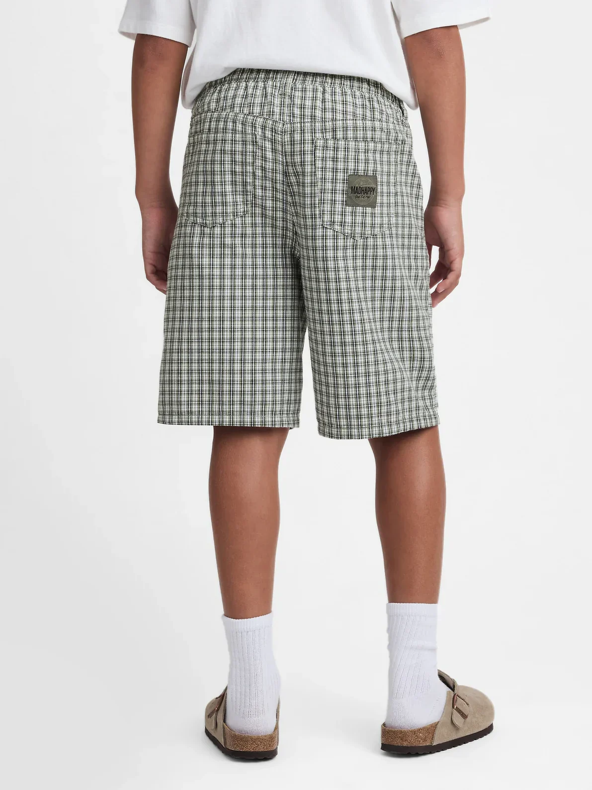 Gap - MadHappy - Oversized Plaid Short - Sea Spray - Image 2