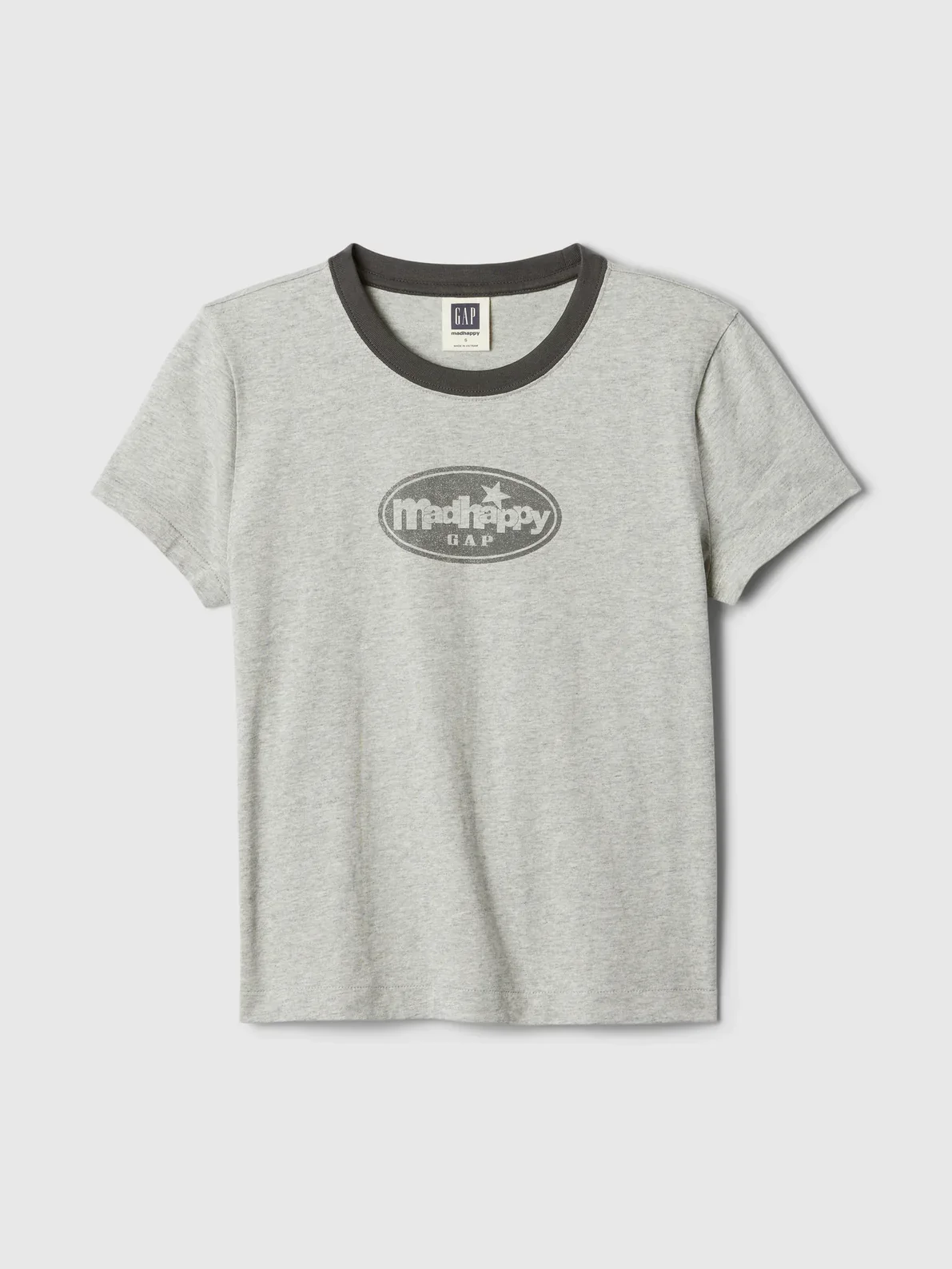Gap MadHappy Ringer Tee – Retro-Inspired Style with Ultimate Comfort