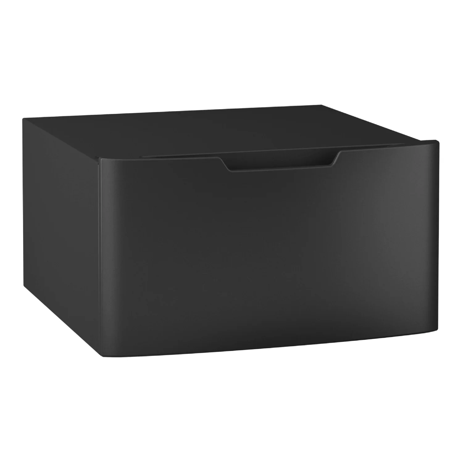 GE 16" Laundry Pedestal with Storage Drawer - Carbon Graphite - Image 2