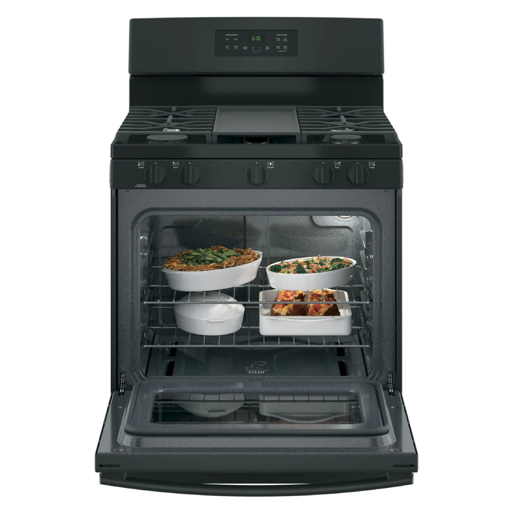 GE Appliances 5.0 cu. ft. Freestanding Natural Gas Range with 5 Burners - Image 10