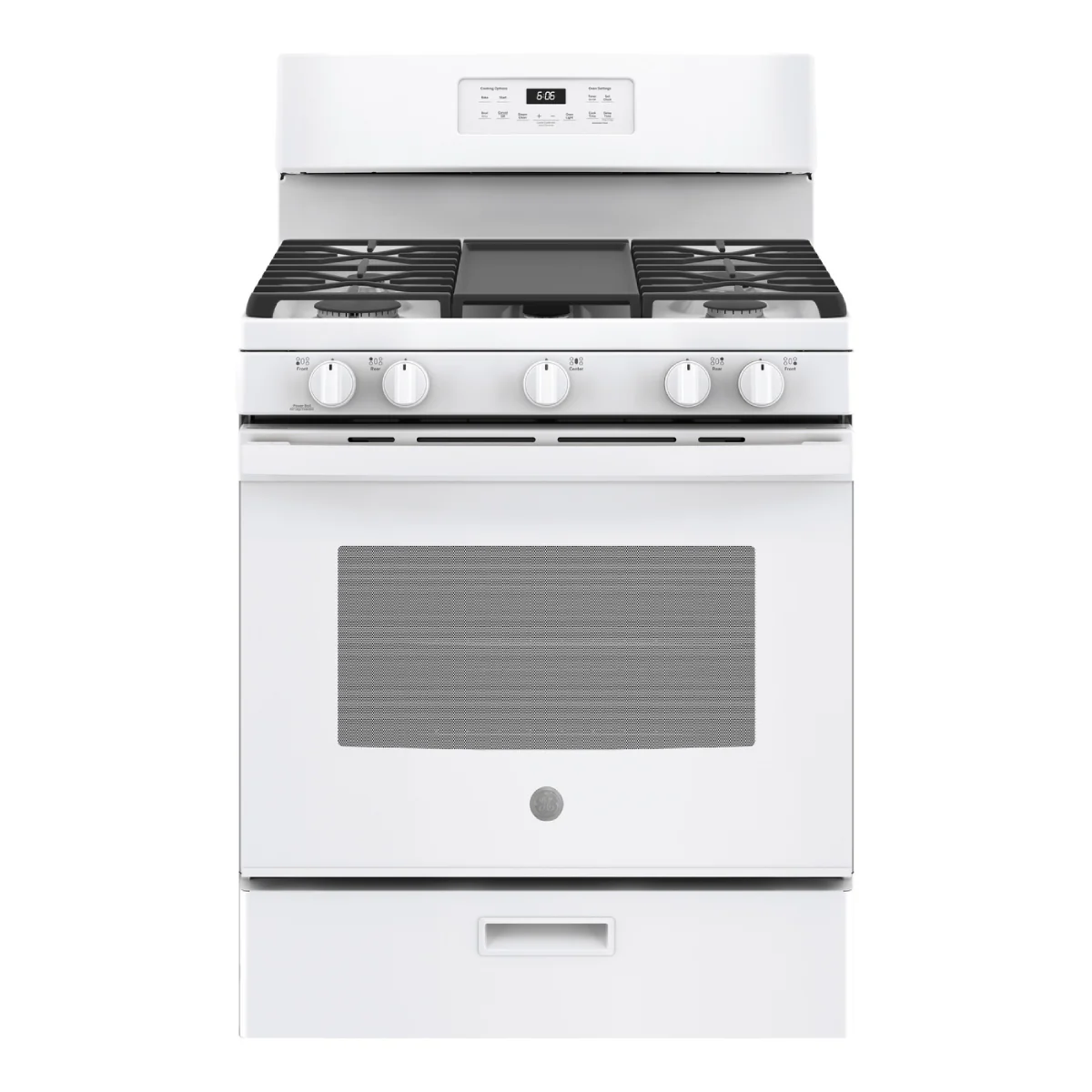 GE Appliances 5.0 cu. ft. Freestanding Natural Gas Range with 5 Burners - Image 12