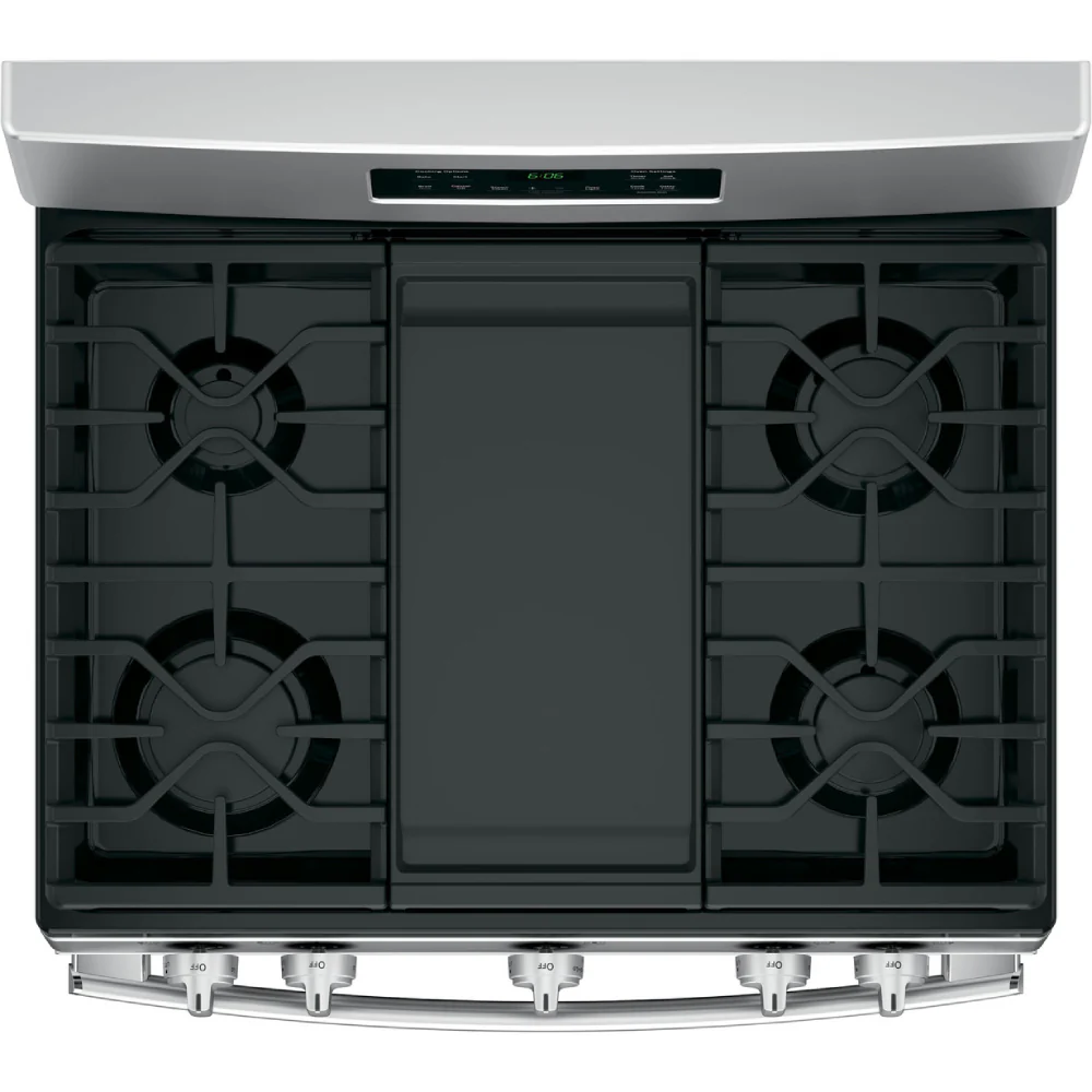 GE Appliances 5.0 cu. ft. Freestanding Natural Gas Range with 5 Burners - Image 3