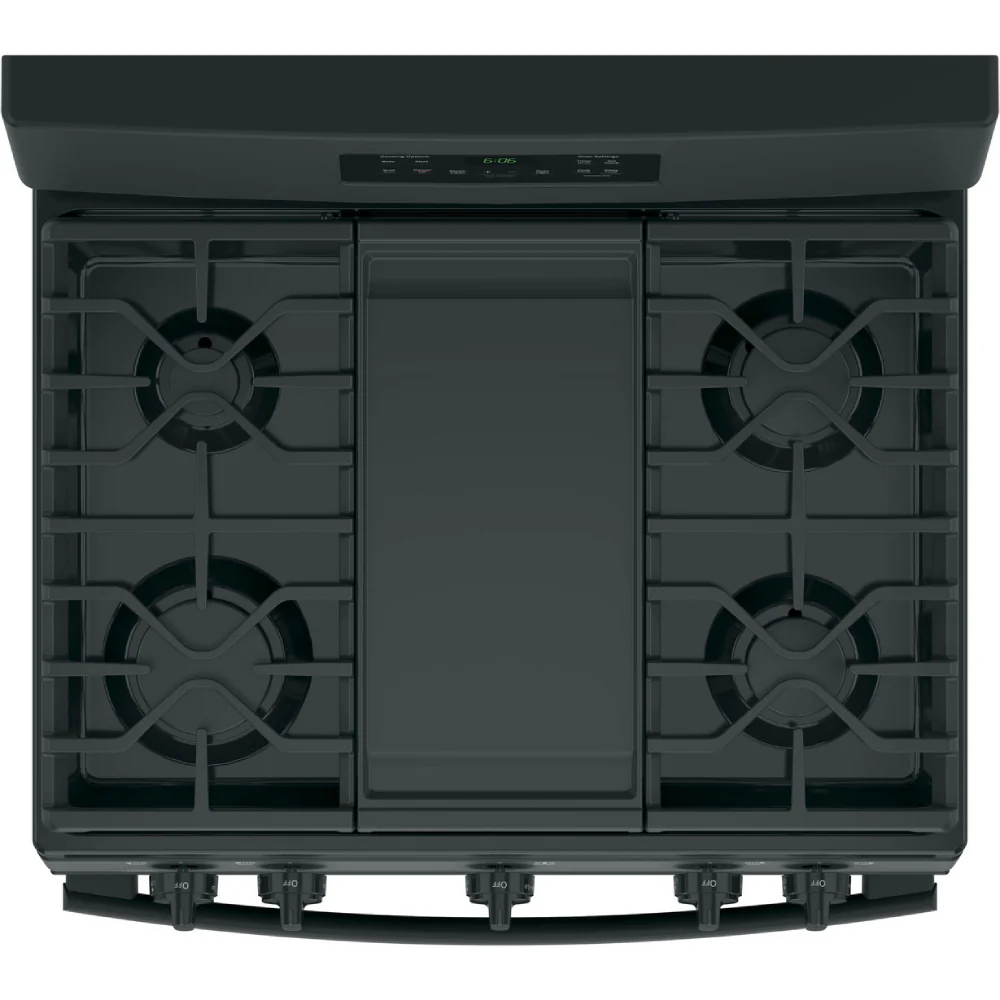 GE Appliances 5.0 cu. ft. Freestanding Natural Gas Range with 5 Burners - Image 8