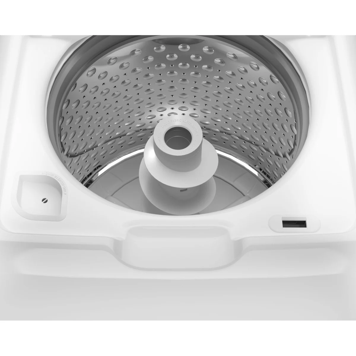 GE ETW485ASWWB 4.5 cu. ft. Top Load Washer with Spanish Control Panel - White - Image 5