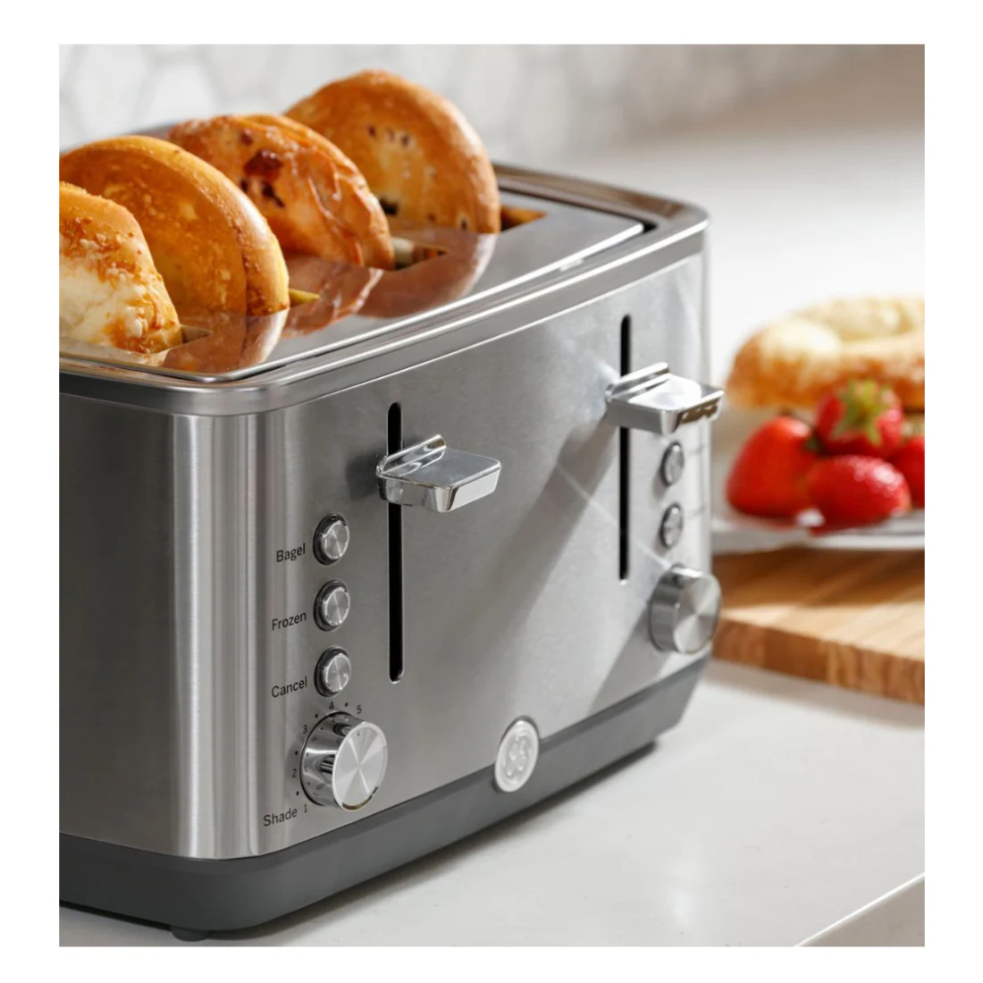 GE G9TMA4SSPSS 4-Slice Toaster - Stainless Steel - Image 8
