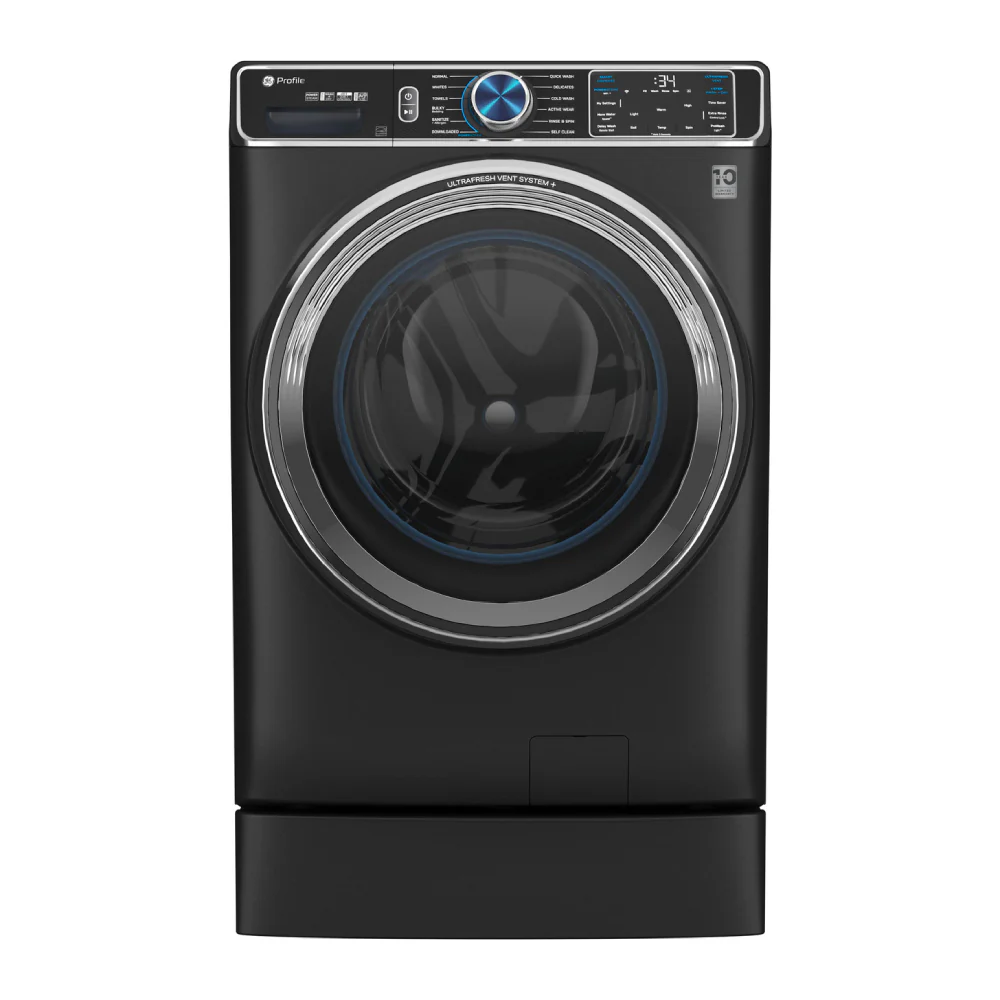 GE GFR0728PTDS Laundry 7" RightHeight Riser - Carbon Graphite - Image 3