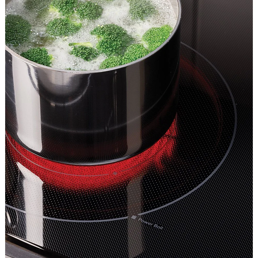 GE GRF400SVWW 5.3 cu. ft. Freestanding Electric Range with 4 Burner Radiant Cooktop - White - Image 6
