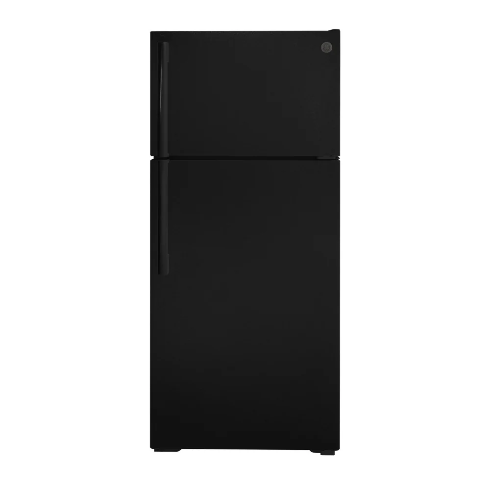 GE GTS17DTR 16.6 Cu. Ft. Top Freezer Refrigerator with Classic Flat Door Design - Image 4