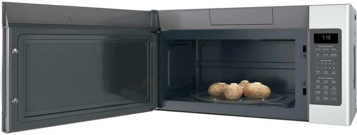 GE JVM7195SKSS 1.9 cu. ft. Over-The-Range Microwave Oven - Stainless Steel - Image 3