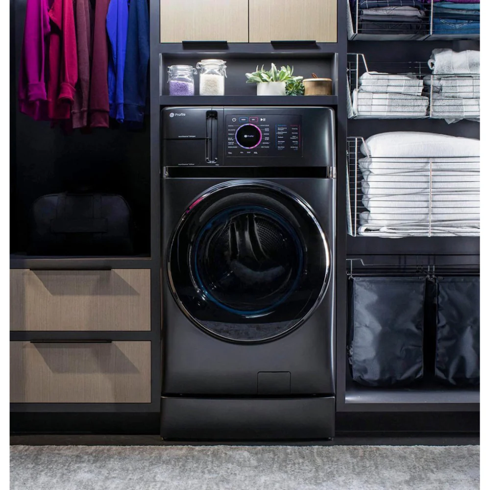 GE Profile 4.8 cu. ft. UltraFast Washer/Dryer Combo with Ventless Inverter Heat Pump Technology - Carbon Graphite - Image 6