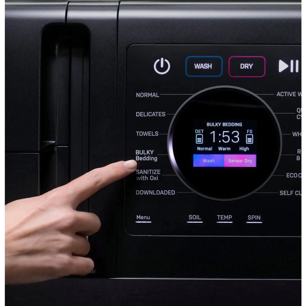 GE Profile 4.8 cu. ft. UltraFast Washer/Dryer Combo with Ventless Inverter Heat Pump Technology - Carbon Graphite - Image 9