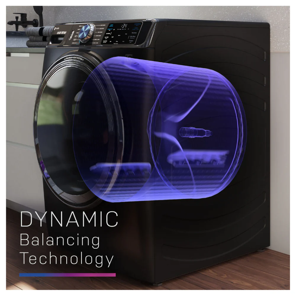 GE Profile PFW870SPVRS 5.3 cu. ft. Smart Front Load Washer with UltraFresh Vent System+ with OdorBlock - Blue - Image 11