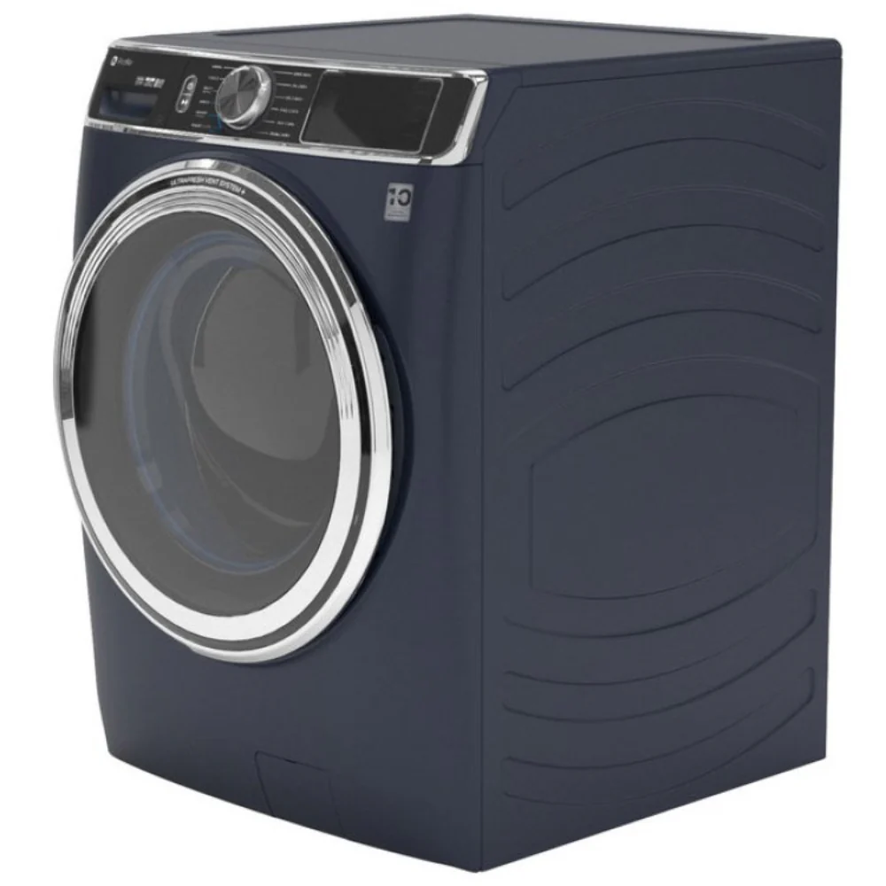 GE Profile PFW870SPVRS 5.3 cu. ft. Smart Front Load Washer with UltraFresh Vent System+ with OdorBlock - Blue - Image 3