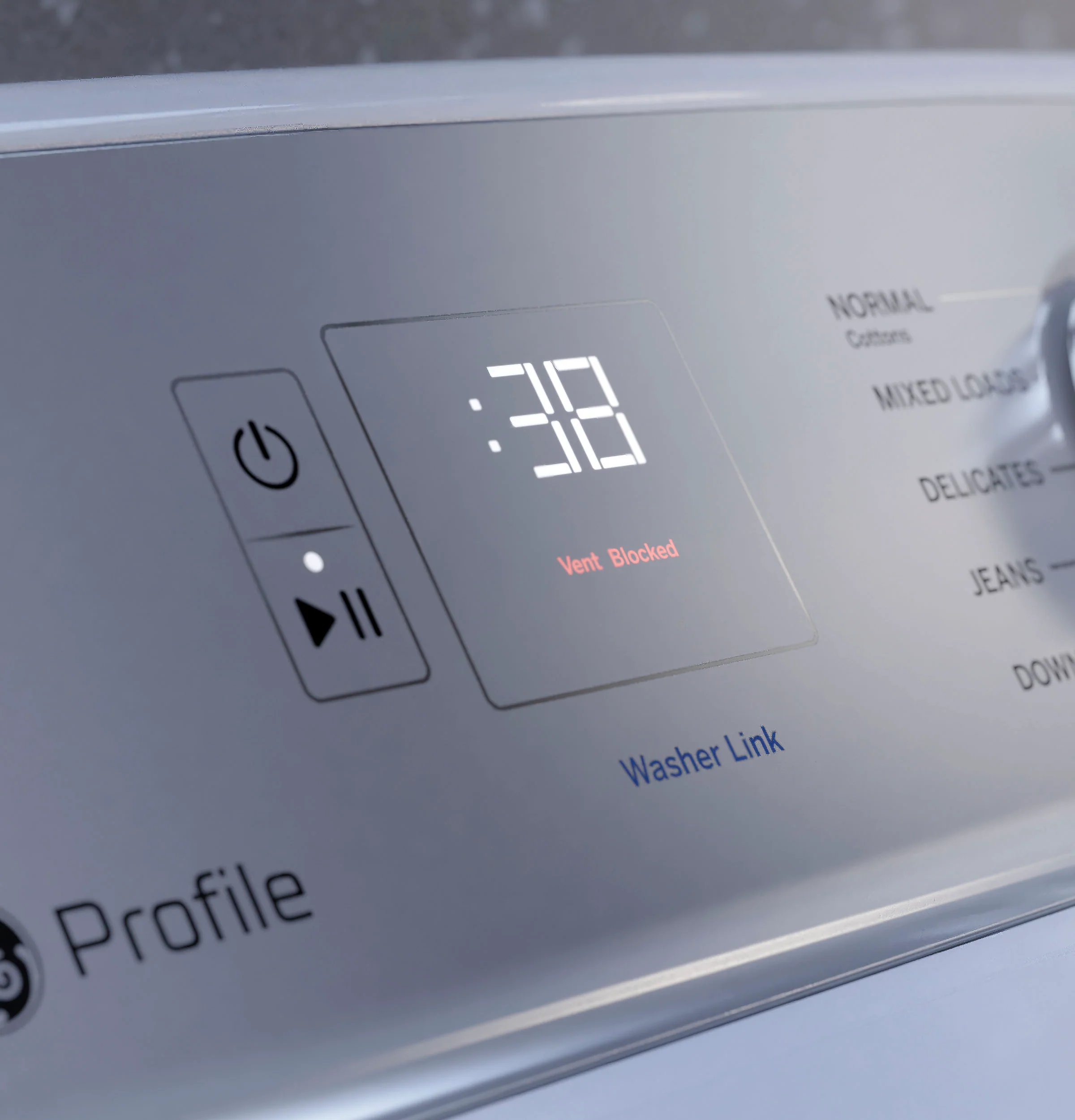 GE PTD60GBPRDG 7.4 cu. ft. Front Load Gas Dryer with Sensor Dry and Built-in Wi-Fi - Diamond Gray - Image 8