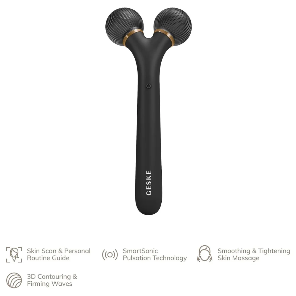 Geske Sonic 4 in 1 Facial Roller - Gray - Image 4