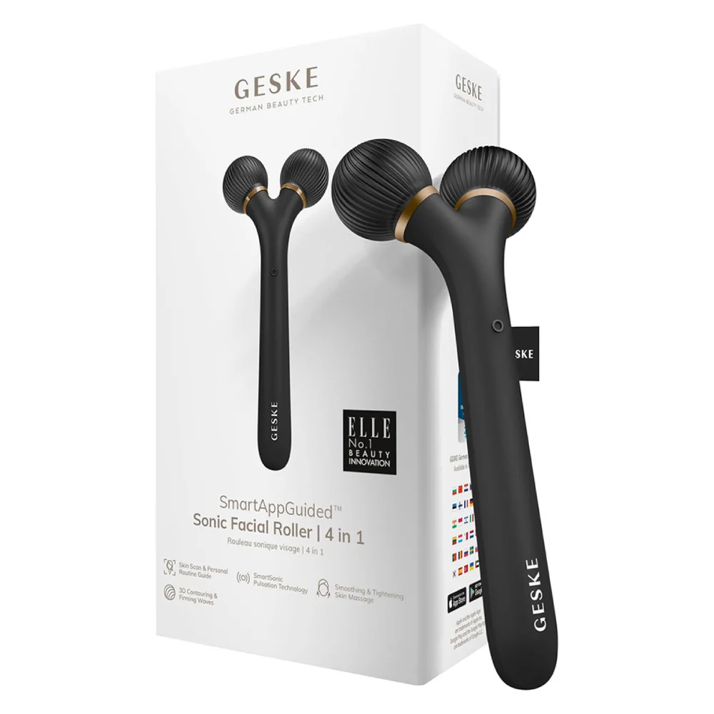 Geske Sonic 4 in 1 Facial Roller - Gray - Image 6