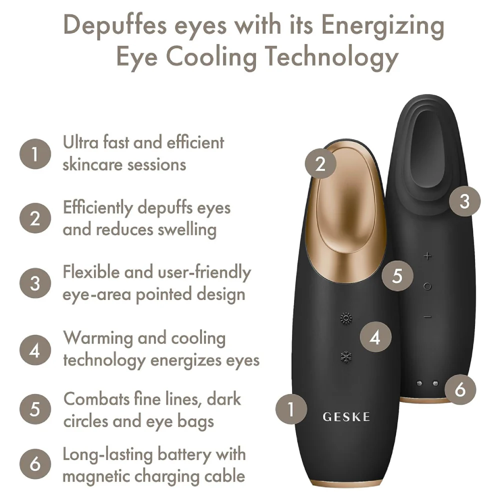 Geske Warm & Cool 6 in 1 Eye Energizer - Gray - Image 5