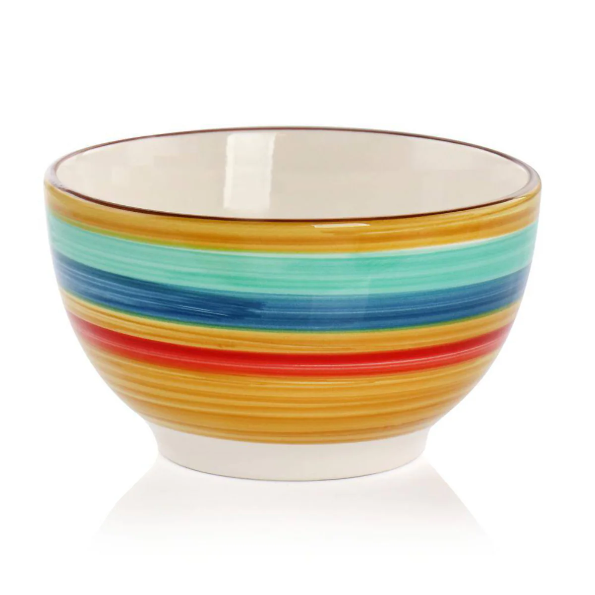 Gibson Home Rainbow Dinnerware Set (12-Pieces) - Multicolor - Image 5