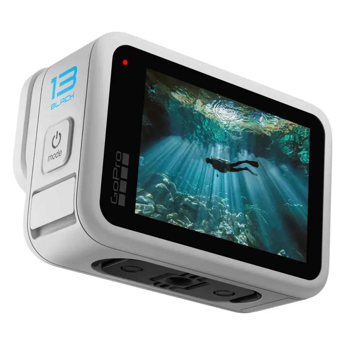 GoPro CHDHX/132/TH HERO13 Black Action Camera with Front and Rear LCD Screens - White - Image 5