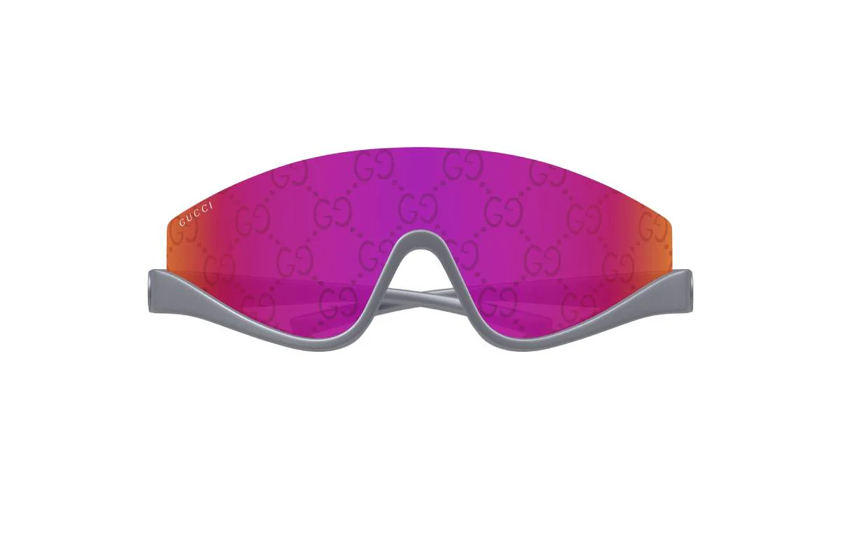 Gucci GG1650S 009 Women's Semi Rimless Polarized Sunglasses - Image 2