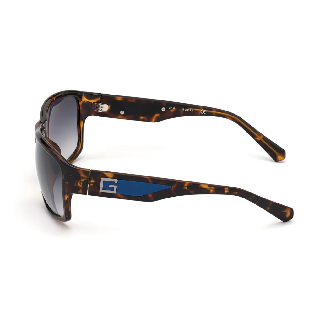 Guess Men's Rectangle Sunglasses, Smoke - Image 2