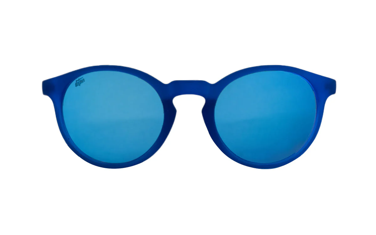 Guppy Kids Frosted Blue- Electric Blue Lens - Image 2