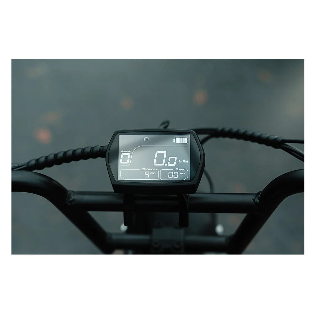 H-1 Pro Series - Altai R500 with 60 miles Max Range and 28 mph Max Speed - Black - Image 10
