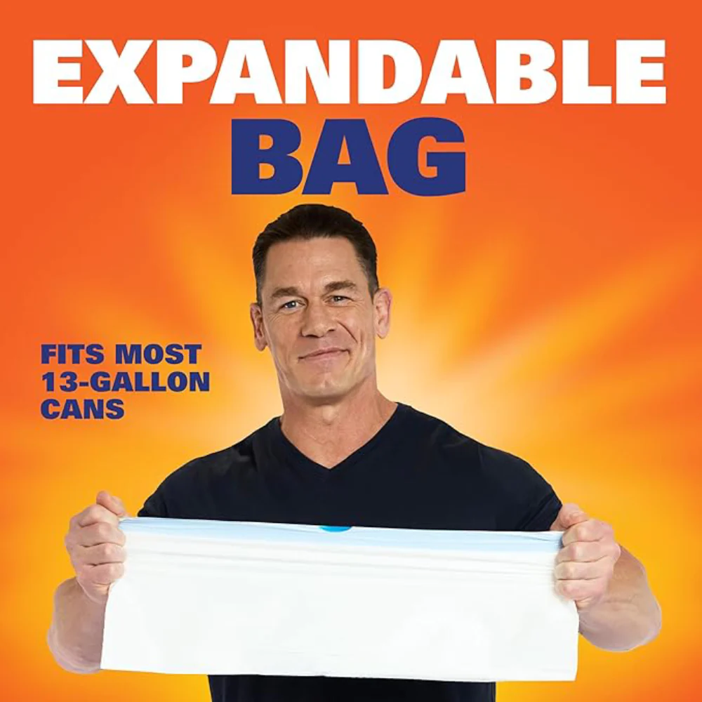 Hefty Fabuloso Ultra Strong Tall Kitchen Trash Bags (80-Count) - White - Image 4
