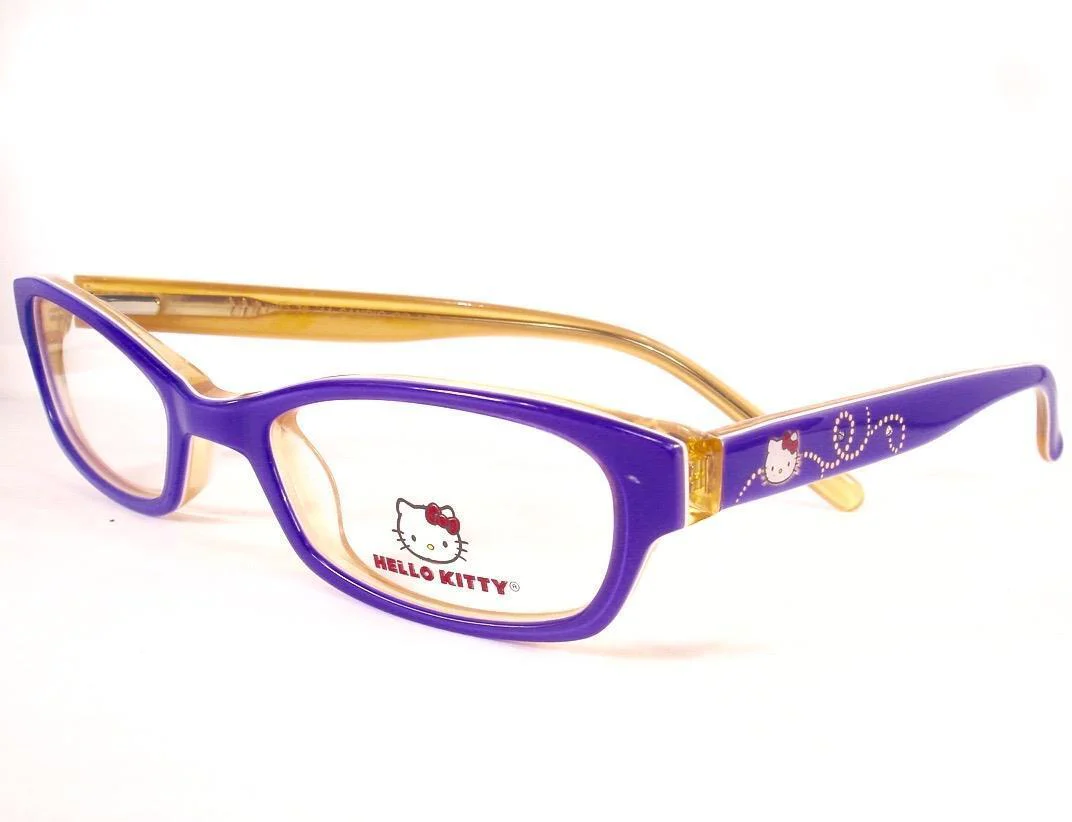 Hello Kitty Girls HK 258 Rectangle Eyeglasses - Image 2