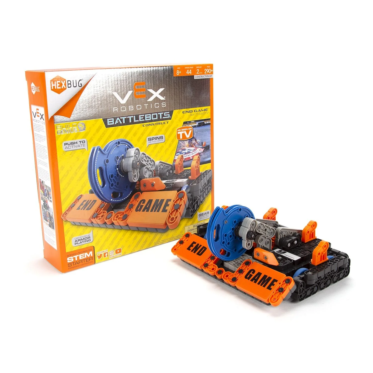 Hexbug VEX Robotics BattleBots End Game Construction Set (290-Pieces)