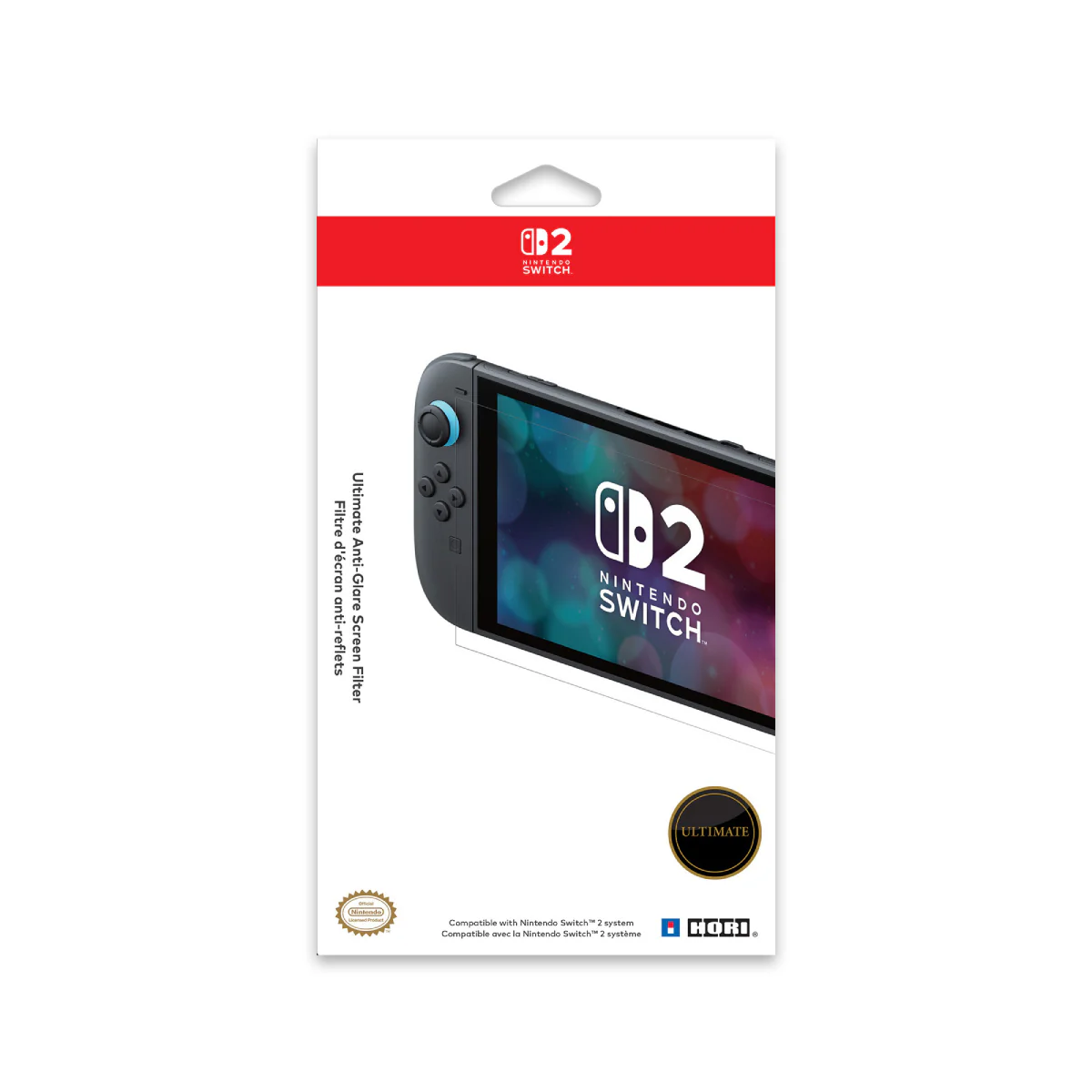 Hori Ultimate Anti-Glare Screen Filter for Nintendo Switch 2