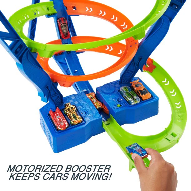 Hot Wheels Action Spiral Speed Crash Track Set - Image 3