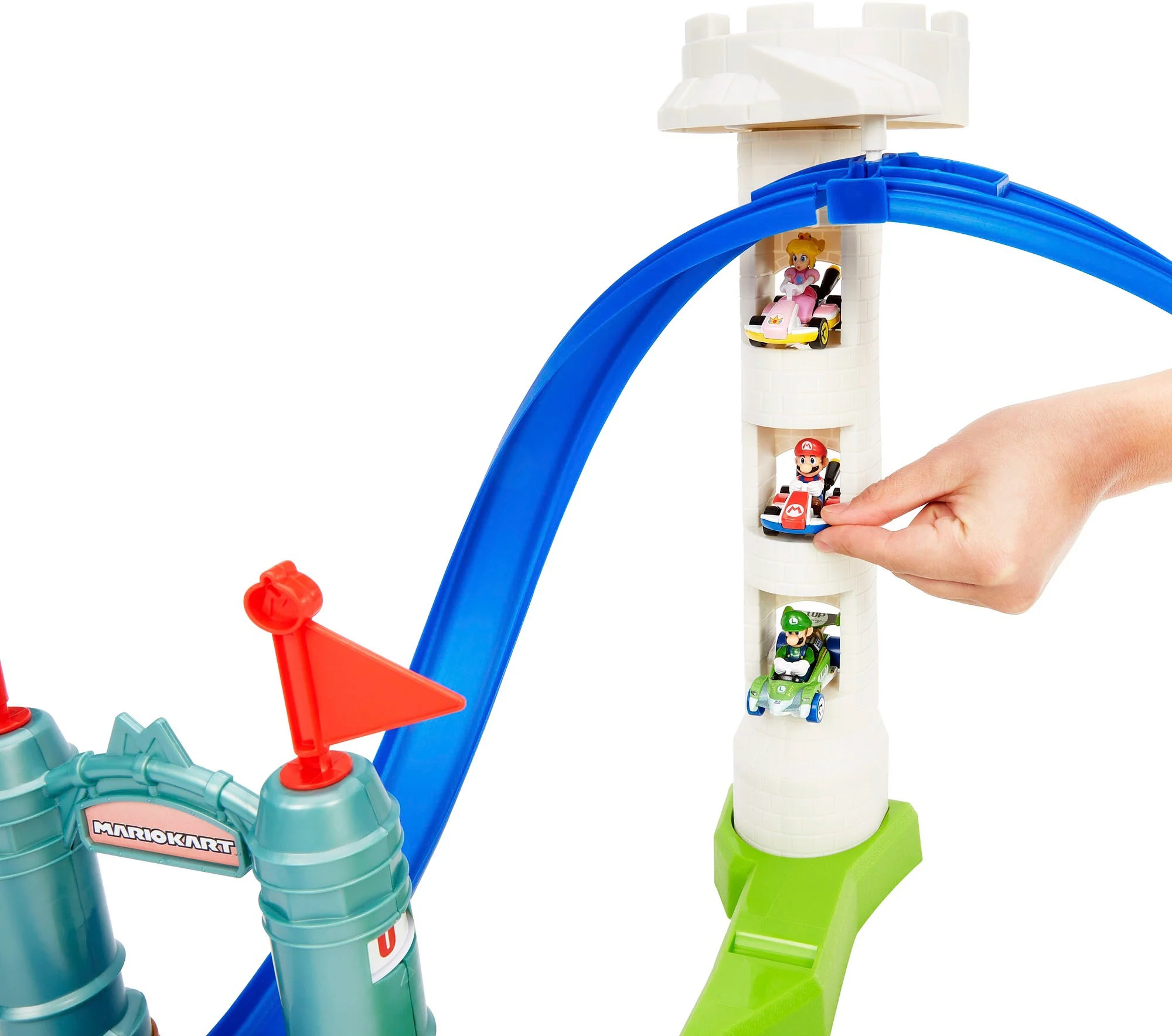 Hot Wheels Mario Kart Circuit Slam Track Set - Image 4