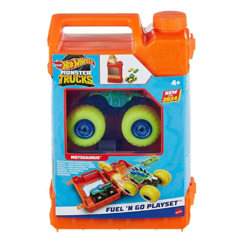 Hot Wheels Monster Trucks Fuel 'n Go Playset - Image 2