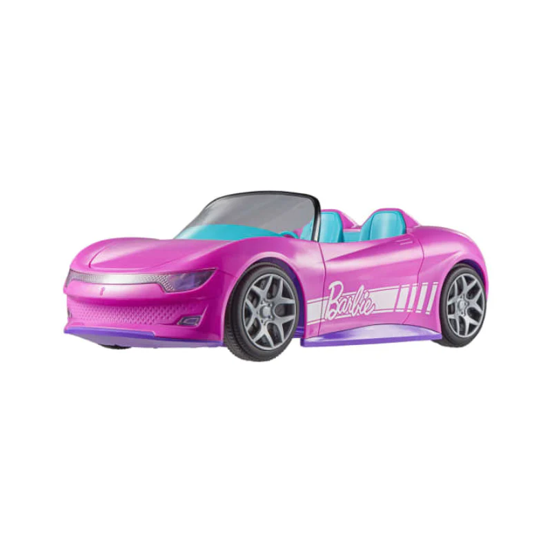 Hot Wheels RC Barbie Convertible Toy Car - Pink - Image 2