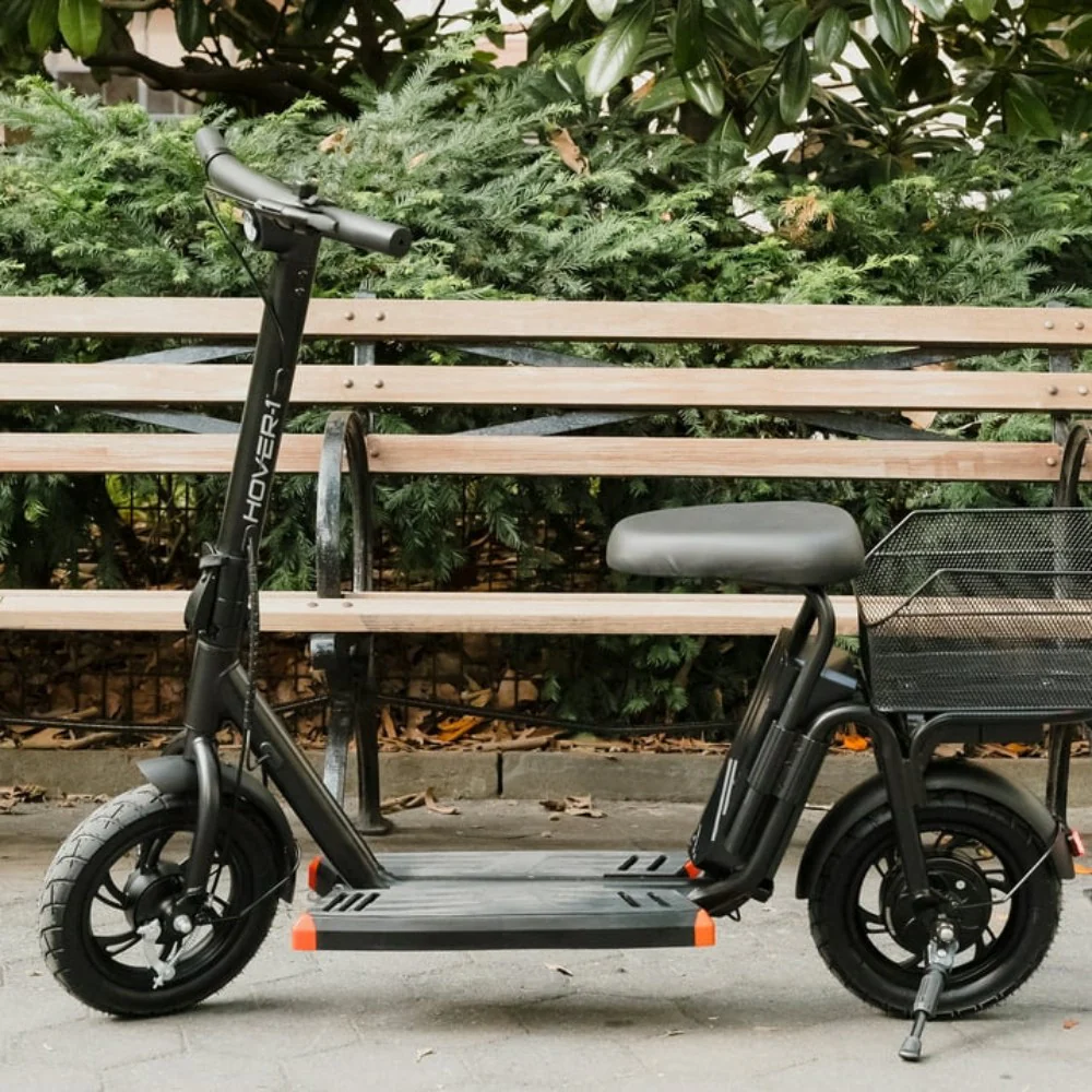 Hover-1 Alpha Cargo 12" Electric Scooter - Black - Image 5