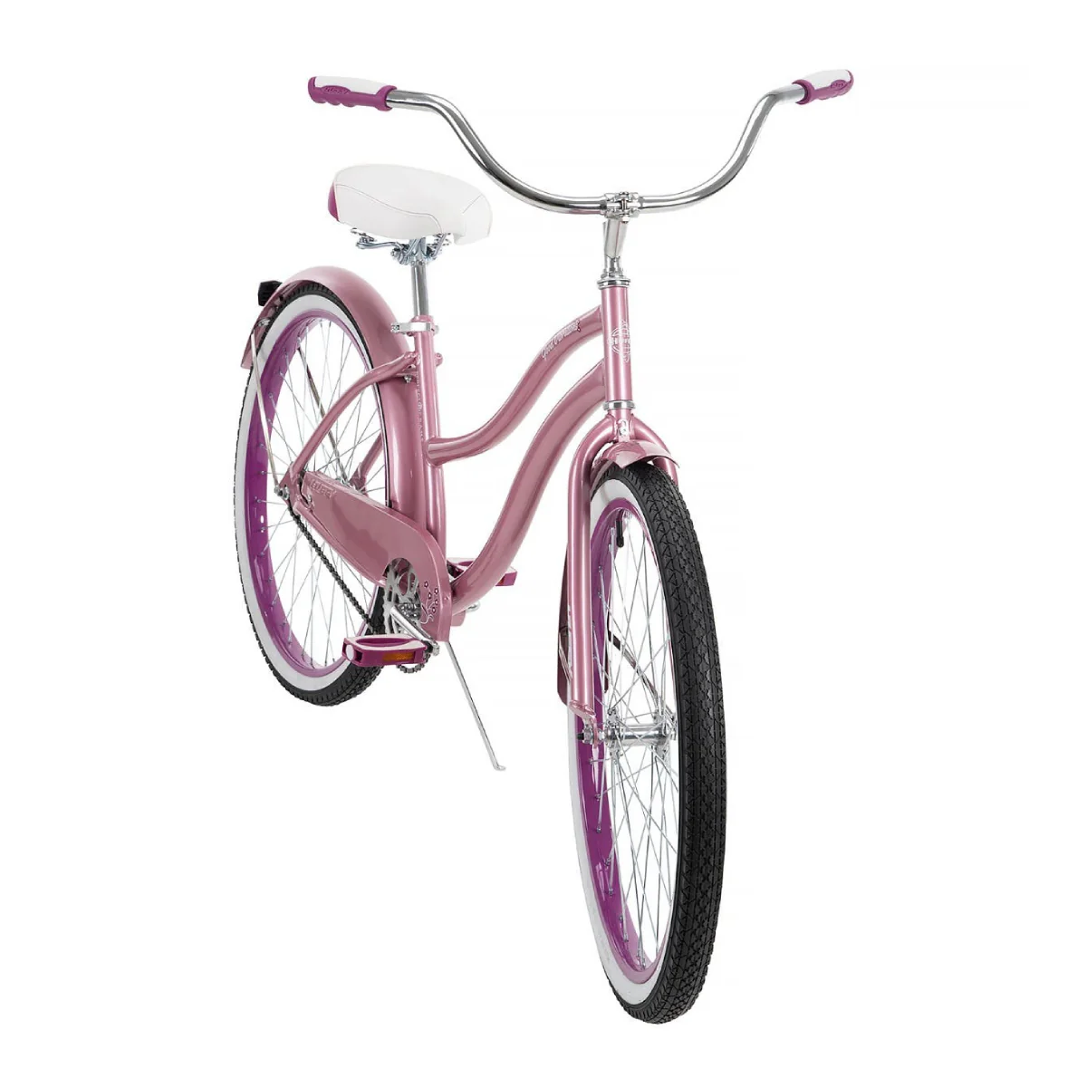 Huffy 26" Good Vibrations Bike with Wheel Fenders - Pink - Image 3